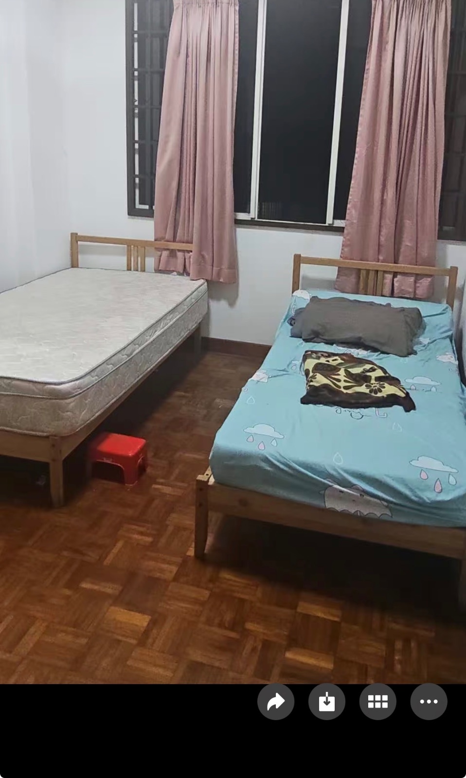 美世界地铁站附近Bukit regency 公寓普通房，2人住1300+水电网分摊邮编588137 可以煮饭 2本屋地址可以报 任何行业