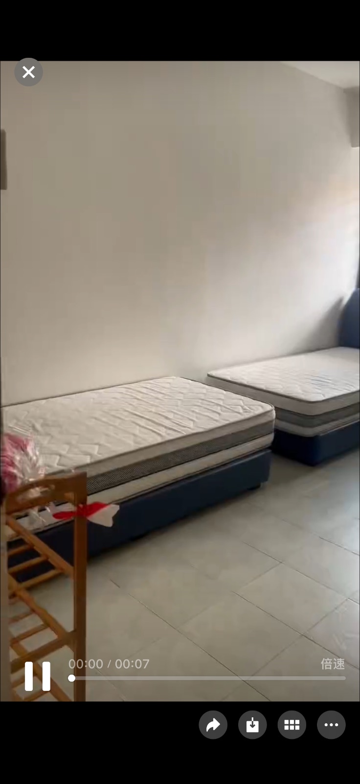 宏茂桥 单人床男3人间 ·  · $550/月 图片 2