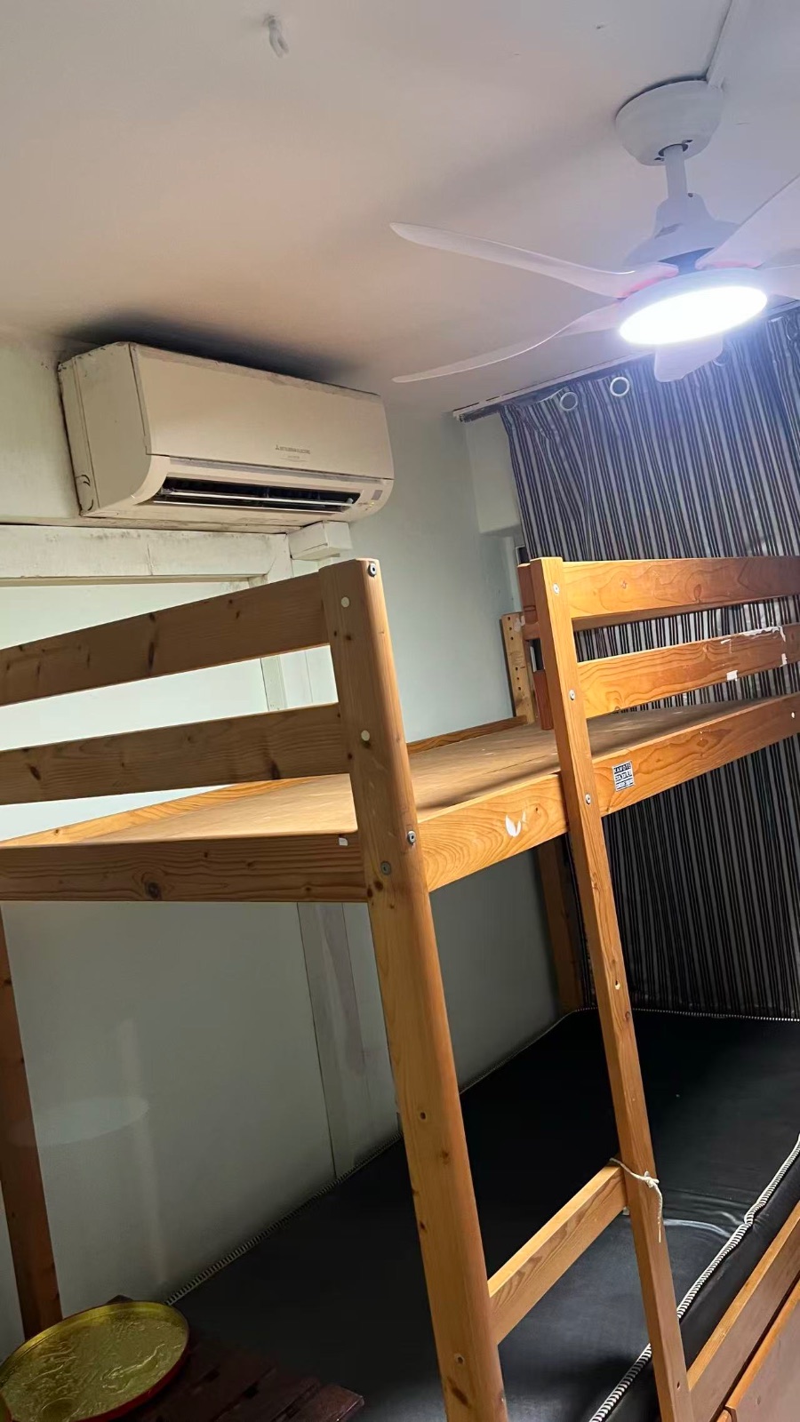 欧南园公寓 男床位 3人一间 主人房 带厕所 可以本屋地址 制造业服务业建筑业 又空调 可以煮饭 上铺$500下铺$550本屋地址  邮编080101 随时入住 图片 4
