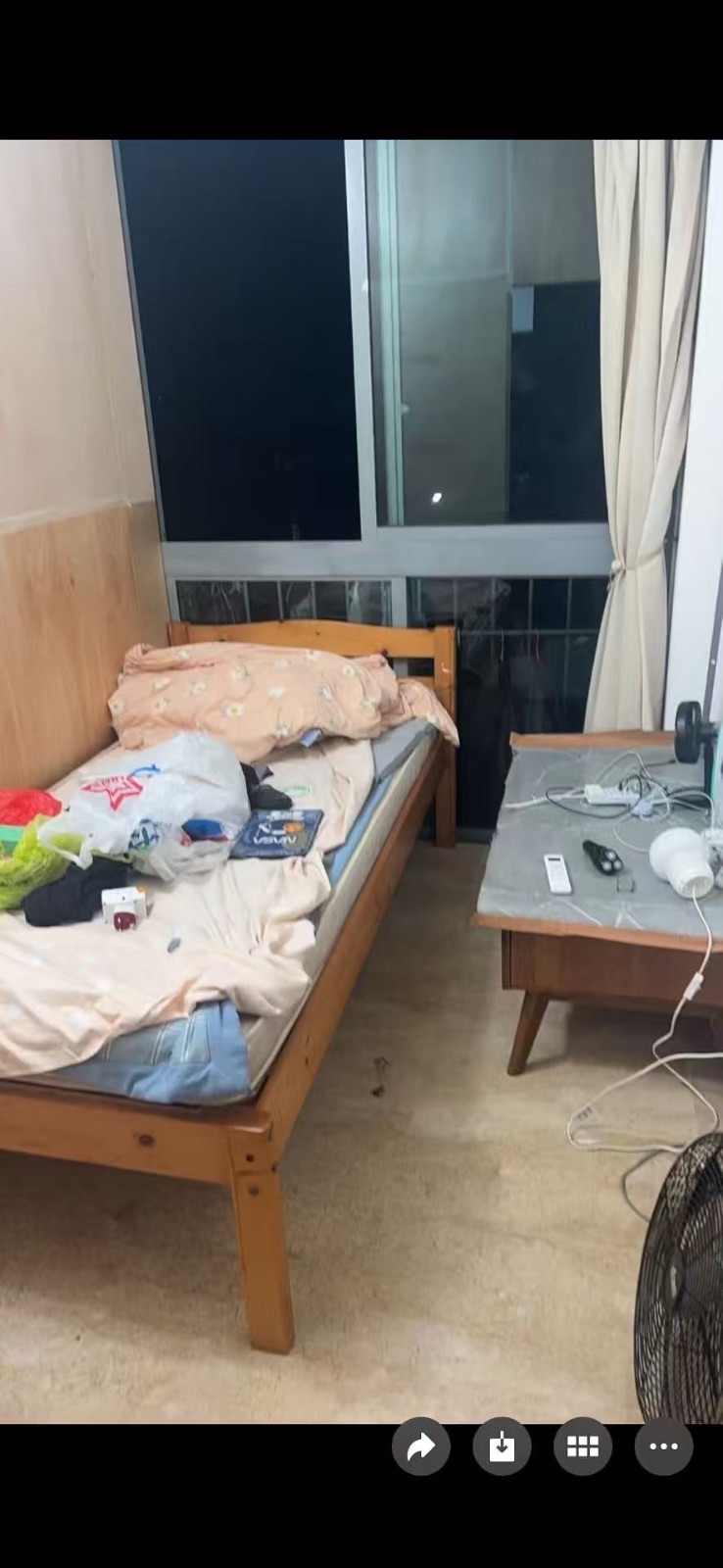 勿洛 有窗户可煮 · $900/月夫妻隔间没有地址