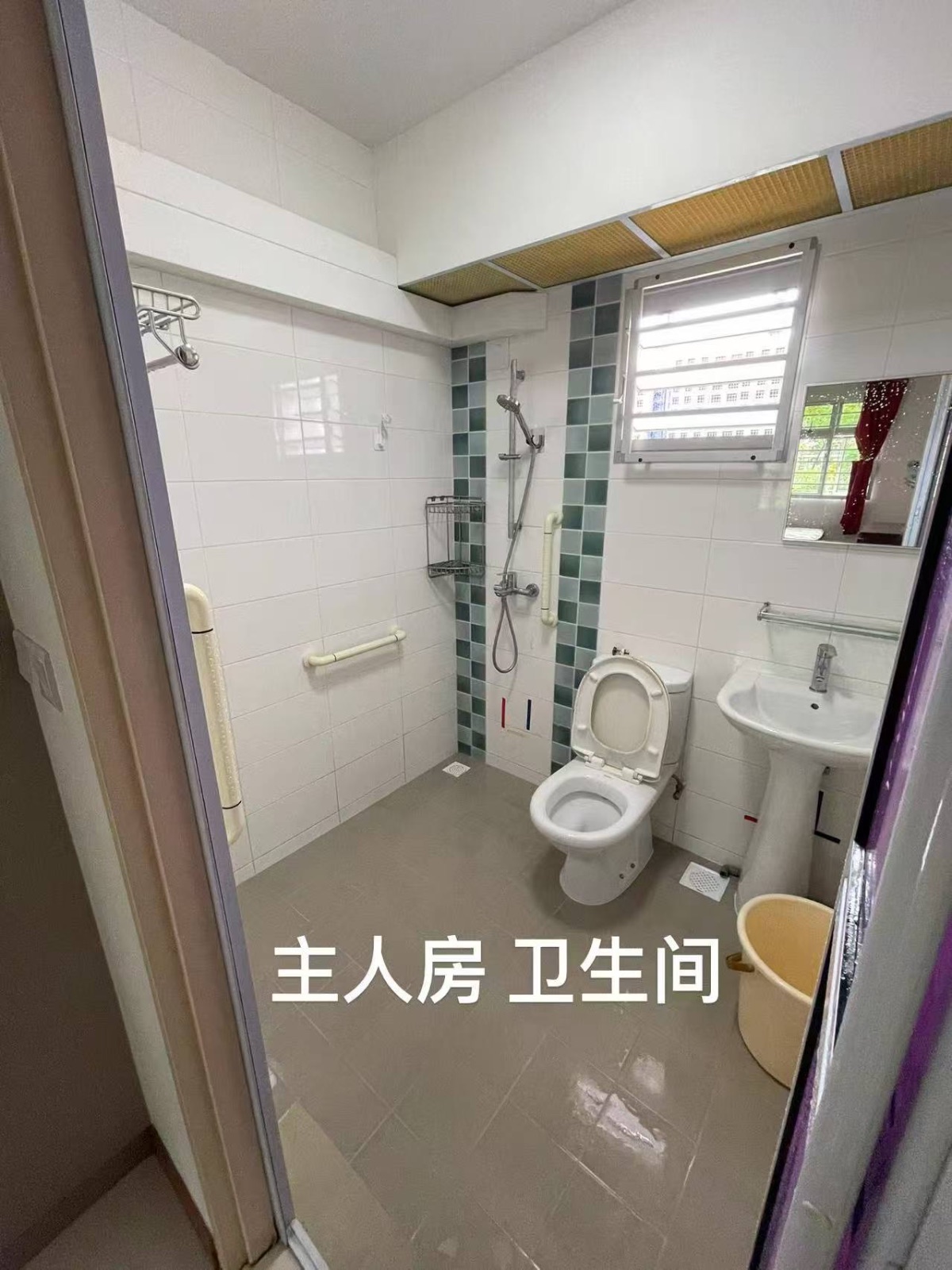 Choa Chu Kang 武吉柑柏 （红线）附近 681805  双人床 有空调  人少  干净 ❤️服务业 ♥️地址  🏠随时入住主人房 煮饭 空调 图片 2
